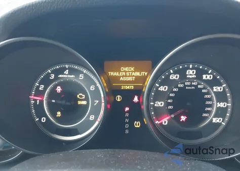 2012 Acura Mdx Technology Package z USA, uszkodzony, nr VIN 2HNYD2H4XCH533753